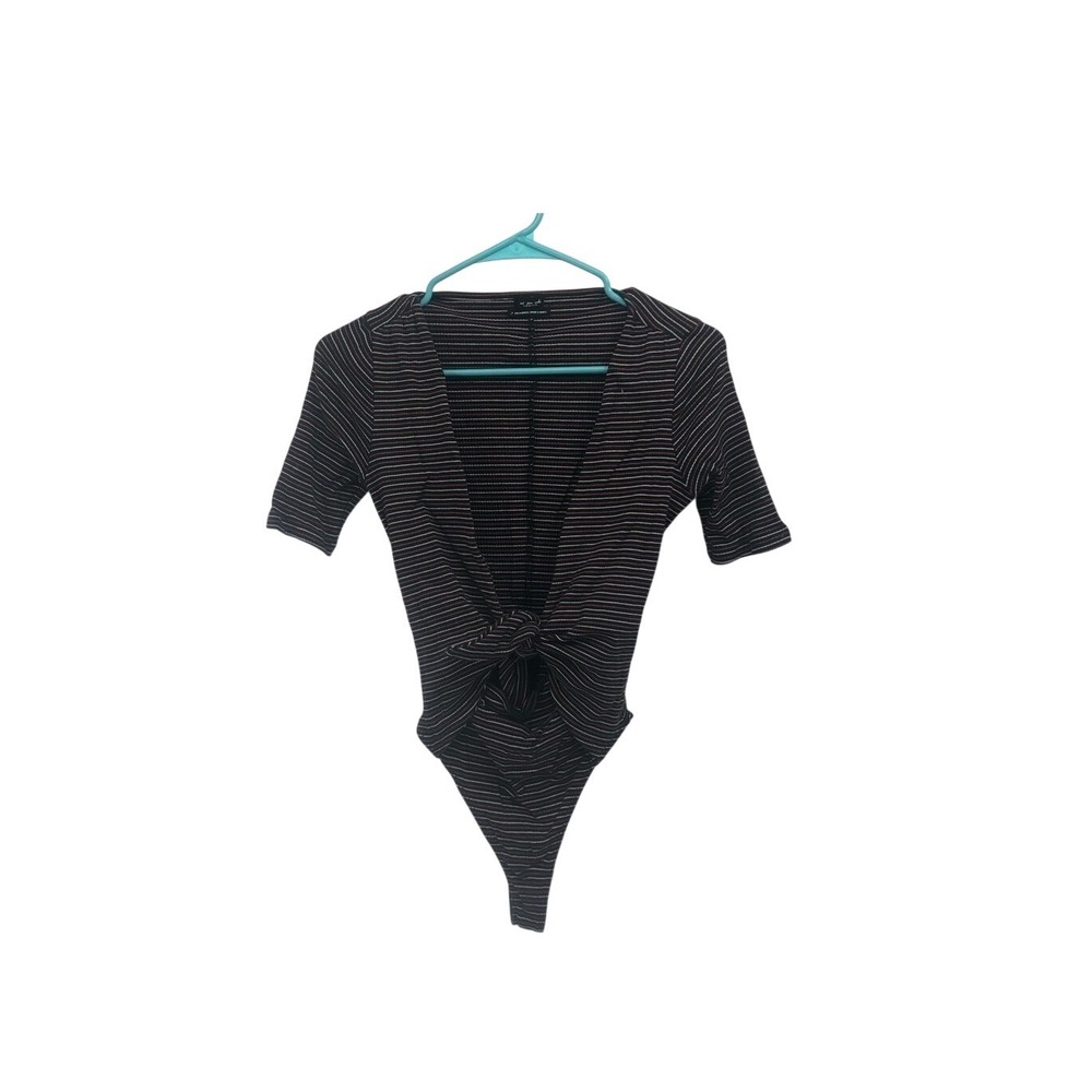 Out from under women's bodysuit low, cut ties by the waist Size small petite
